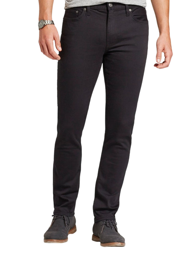 Image for Men's Plain Solid Jeans,Black