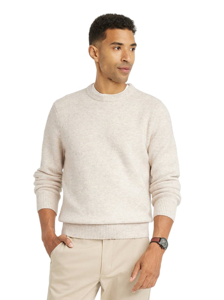 Image for Men's Textured Sweater,Beige