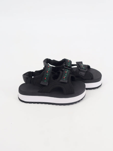 Image for Kids Boy's Brand Logo Printed Sandals,Black