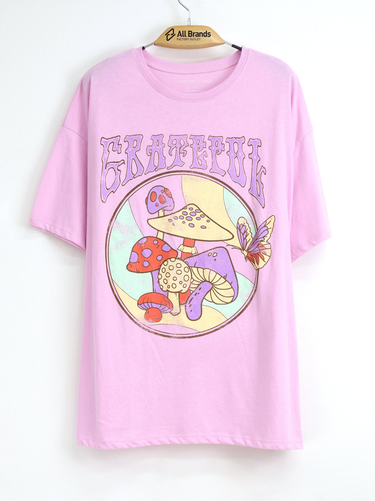 Image for Women's Graphic Printed T-Shirt,Pink