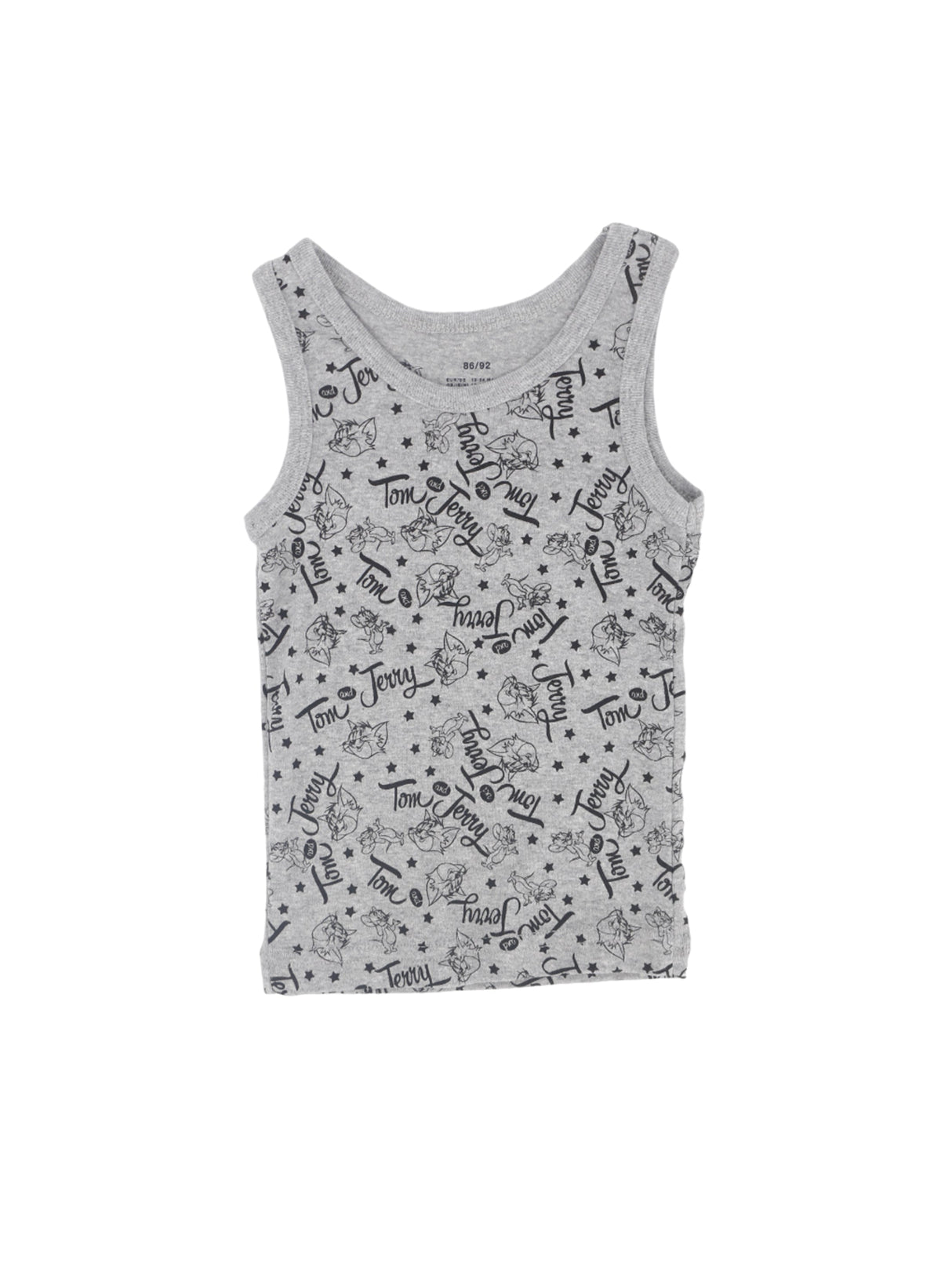 Image for Kids Boy's Graphic Printed Tank Top,Light Grey