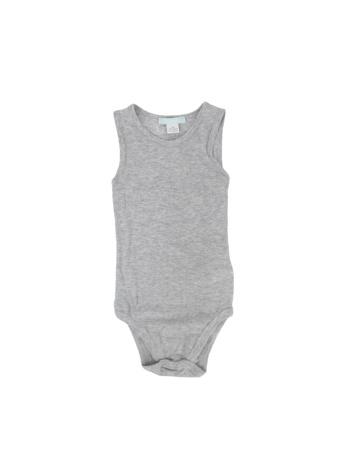 Image for Kids Boy's Plain Solid Bodysuit,Light Grey