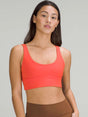 Image for Women's Plain Solid Sport Top,Orange