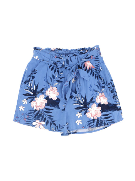 Image for Women's Floral Printed Short,Blue