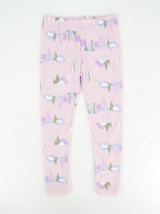 Image for Kids Girl's Graphic Printed Sleepwear Pant,Light Pink