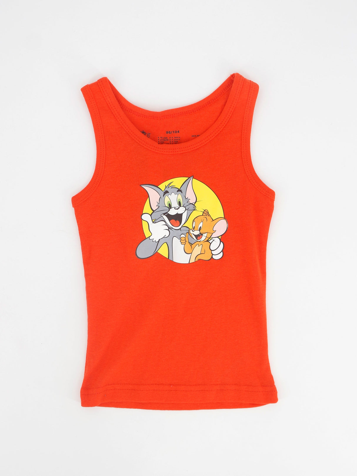Image for Kids Boy's Graphic Printed Tank Top,Orange