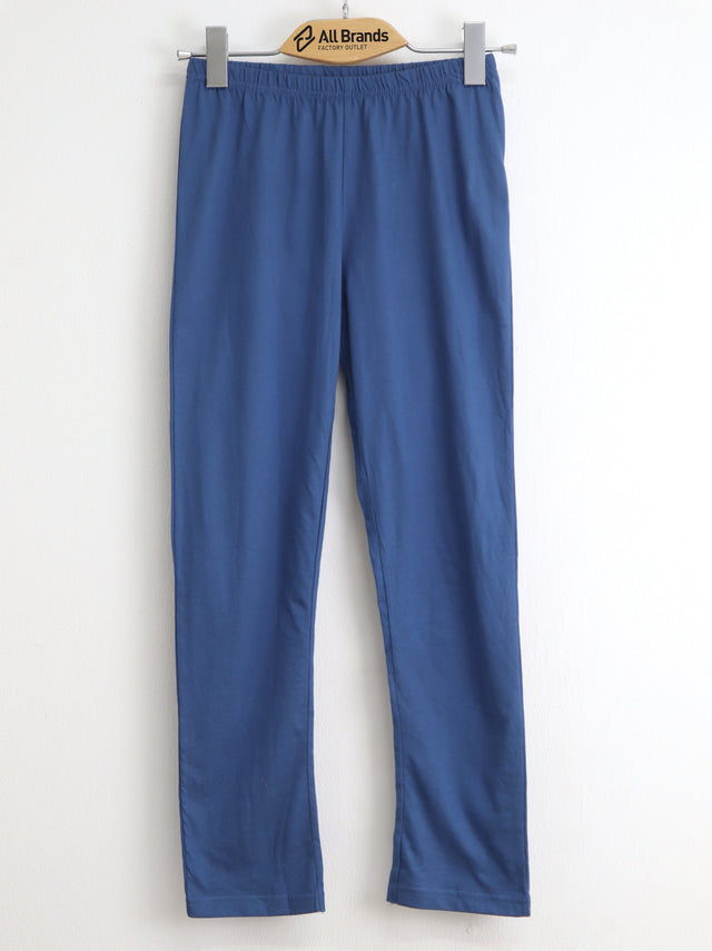 Image for Kids Girl's Plain Solid Sleepwear Pants,Blue