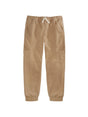 Image for Kids Boy's Plain Solid Cargo Pant,Beige