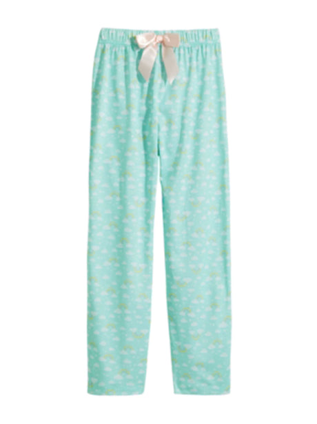 Image for Kids Girl's Graphic Printed Sleepwear Pant,Light Green