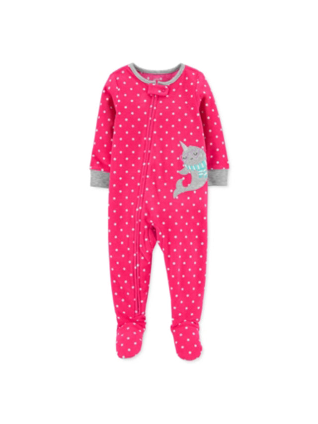 Image for Kids Girl's Polka Dots Jumpsuit,Pink