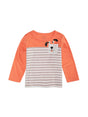 Image for Kids Boy's Striped Top,Orange/White