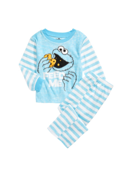 Image for Kids Boy's Graphic Embroidered Top & Bottom Set,Blue