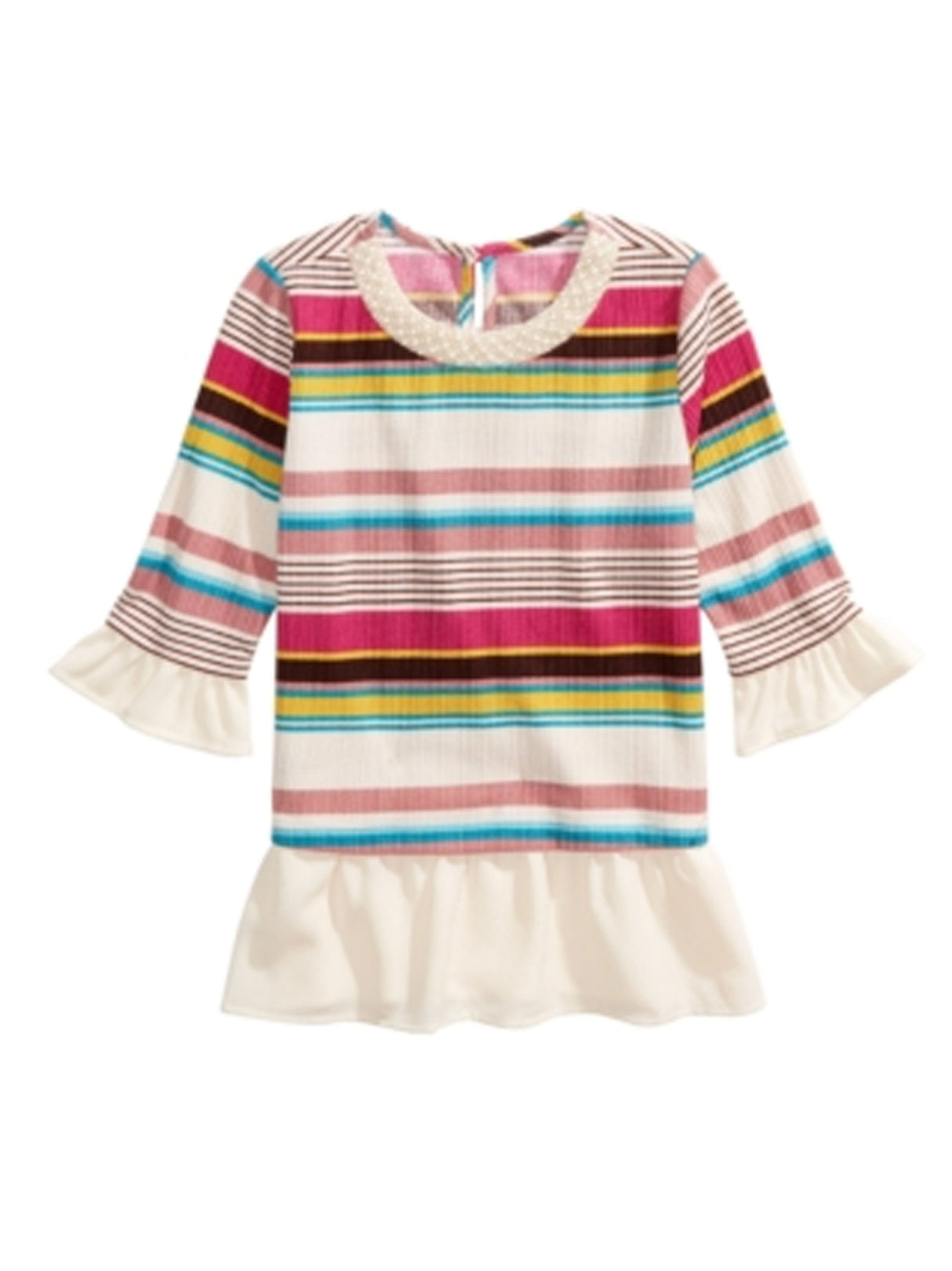 Image for Kids Girl's Striped Top,Multi