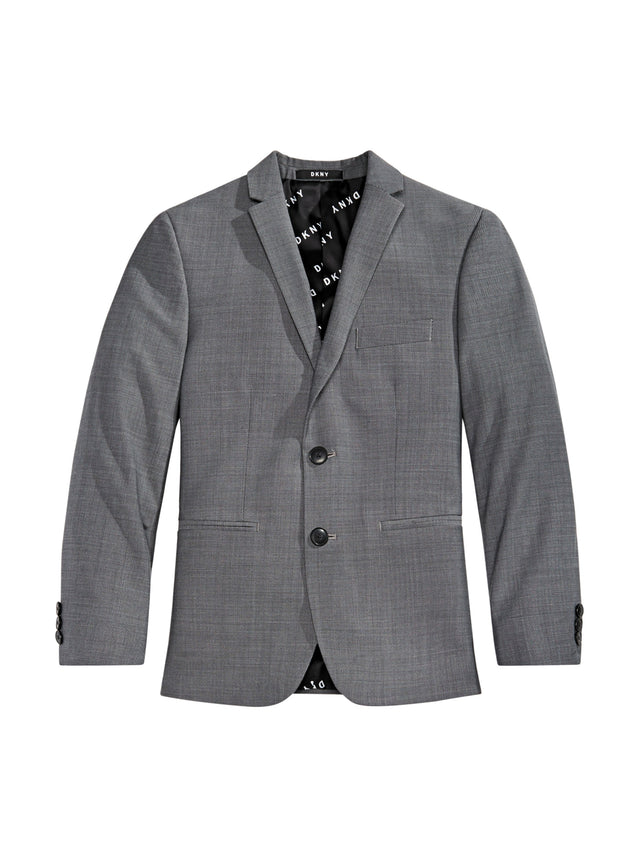 Image for Kids Boy's Textured Blazer,Grey