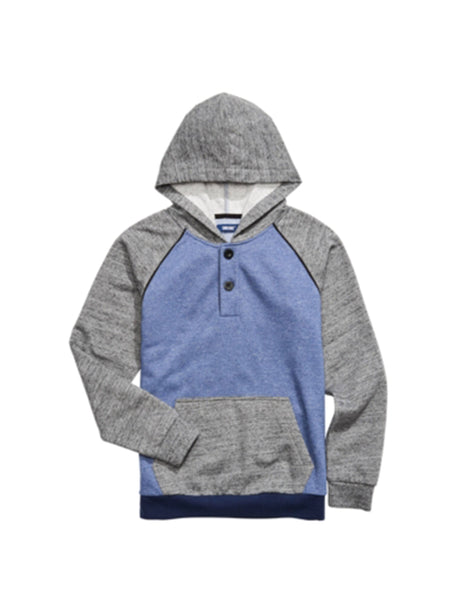 Image for Kids Boy's Colorblocked Sweatshirt,Blue/Grey