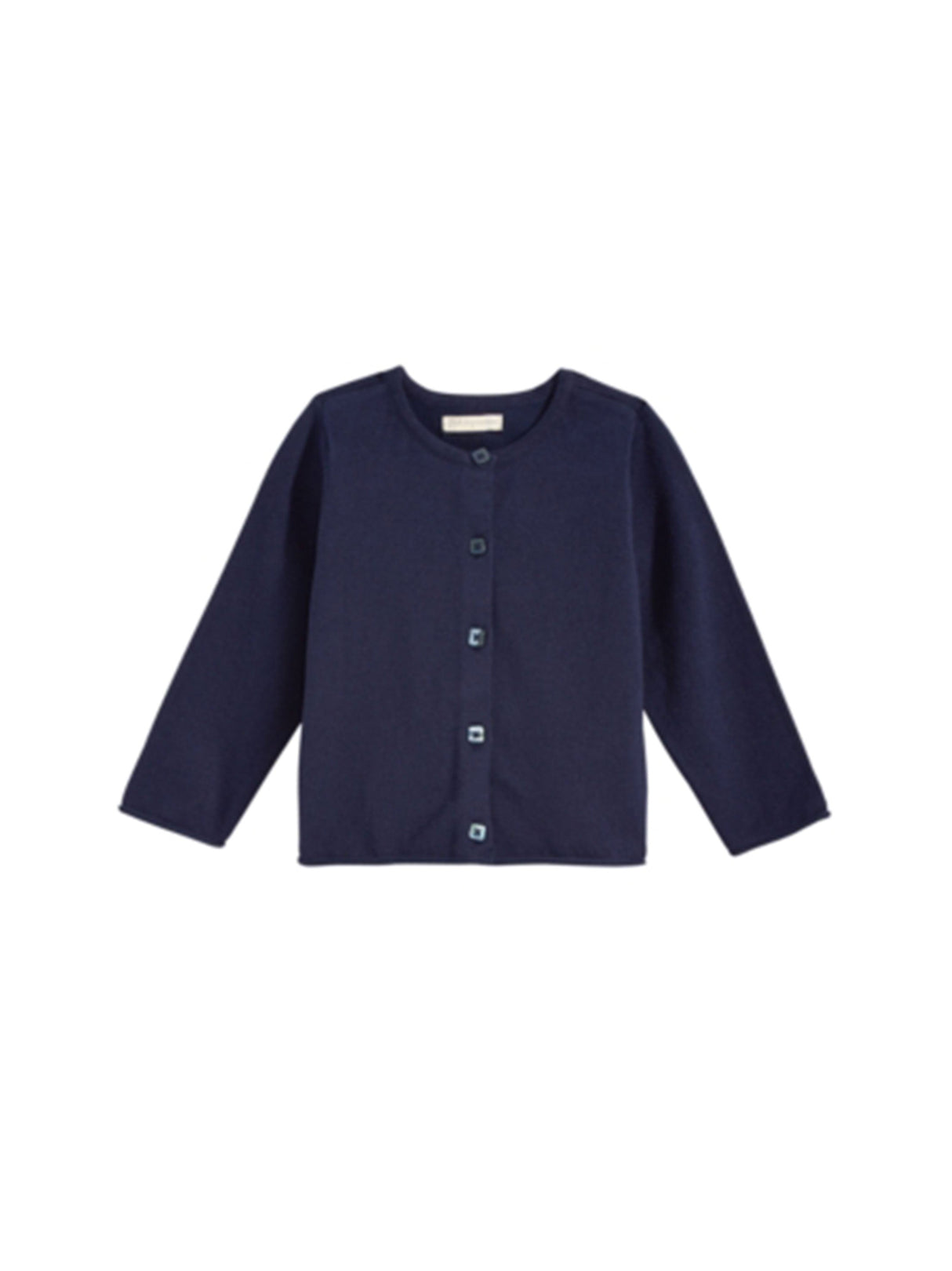 Image for Kids Girl's Plain Solid Cardigan,Navy