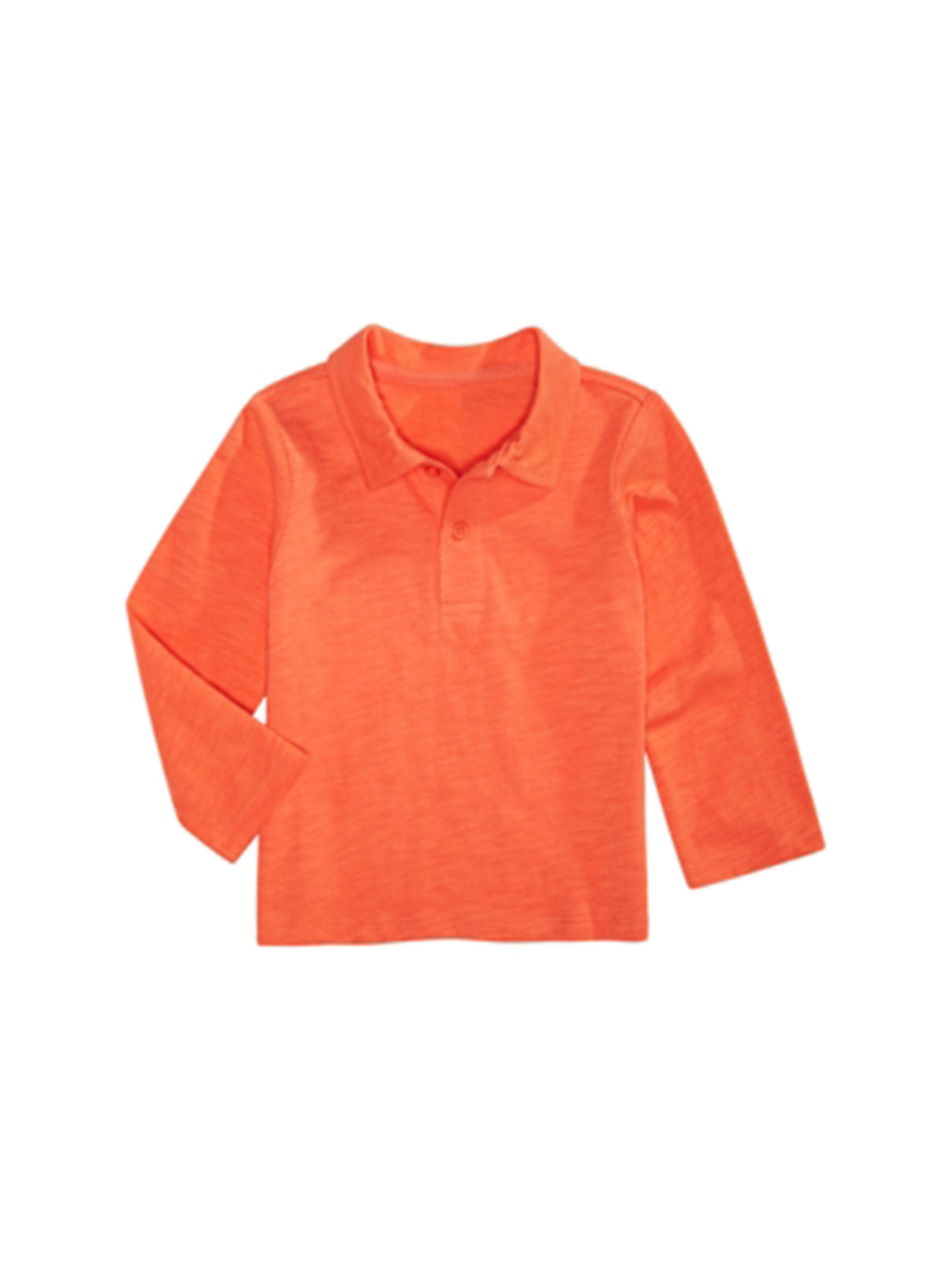 Image for Kids Boy's Textured Polo Shirt,Orange