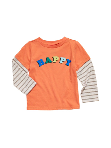 Image for Kids Boy's Graphic Printed T-Shirt,Orange