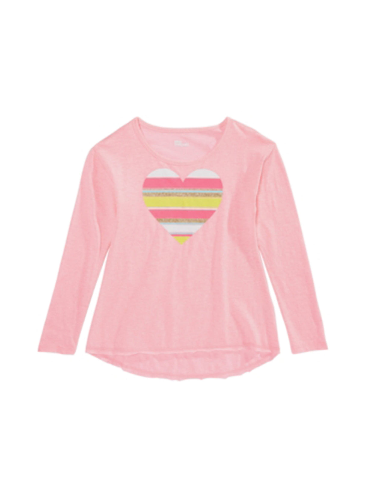 Image for Kids Girl's Heart Printed Top,Pink