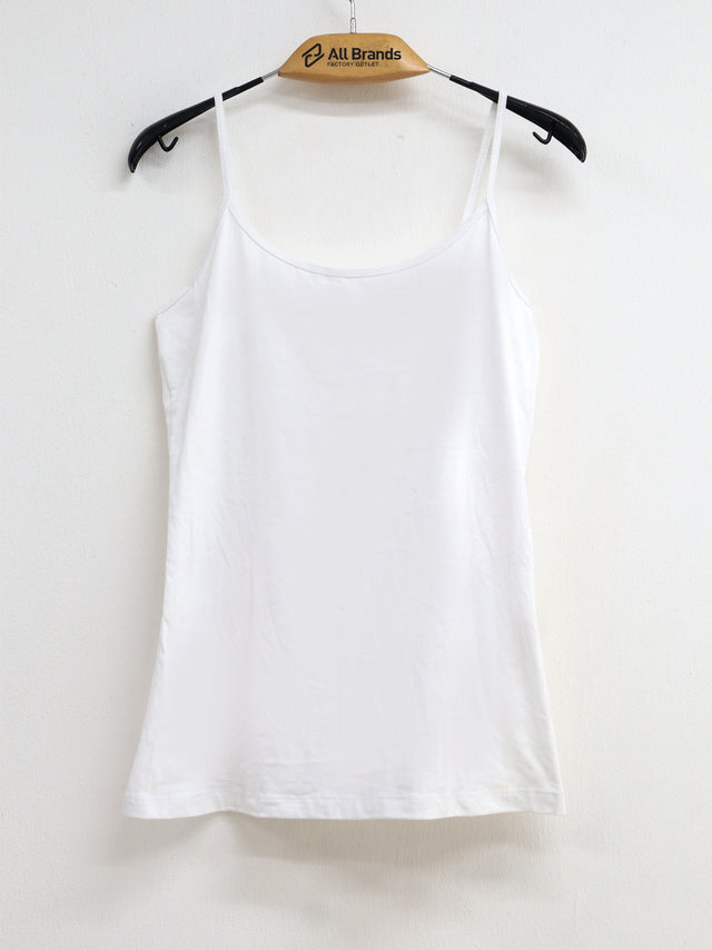 Image for Women's Plain Solid Sleepwear Top,White