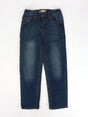 Image for Kids Boy's Washed Denim Pants,Navy