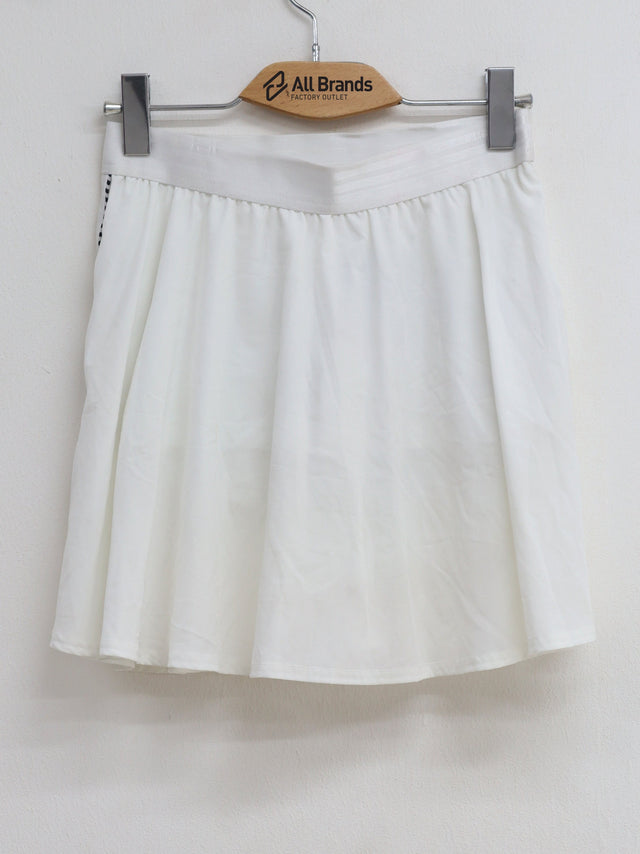 Image for Women's Plain Solid Sport SKort,White