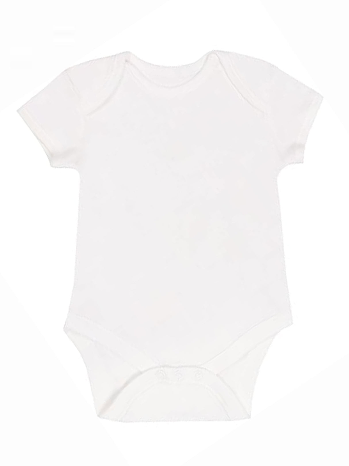 Image for Kids Girl's Plain Solid Bodysuit,White