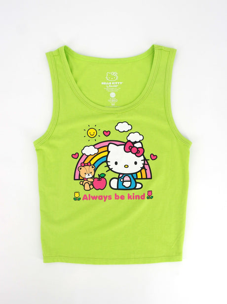 Image for Kids Girl's Graphic Printed Tank Top,Green