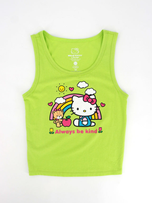 Image for Kids Girl's Graphic Printed Tank Top,Green