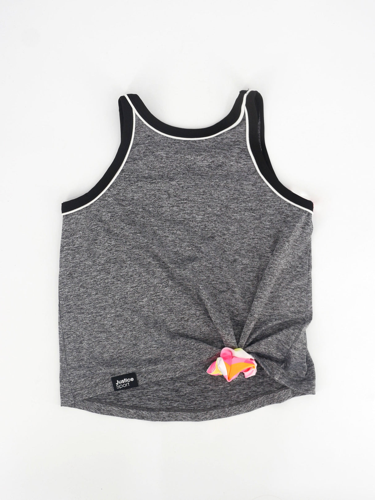 Image for Kids Girl's Brand Logo Printed Sport Tank Top,Grey