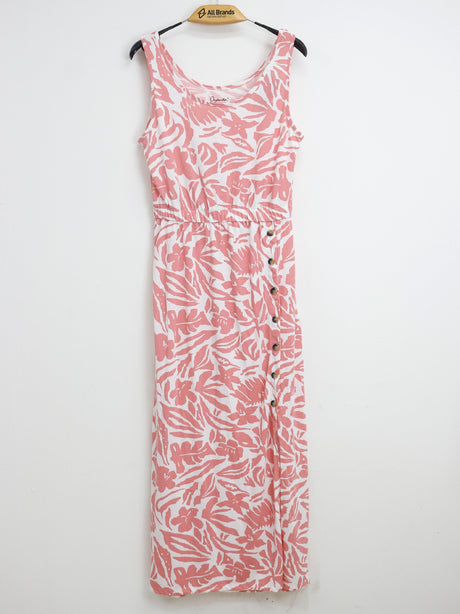 Image for Women's Printed Dress,Pink