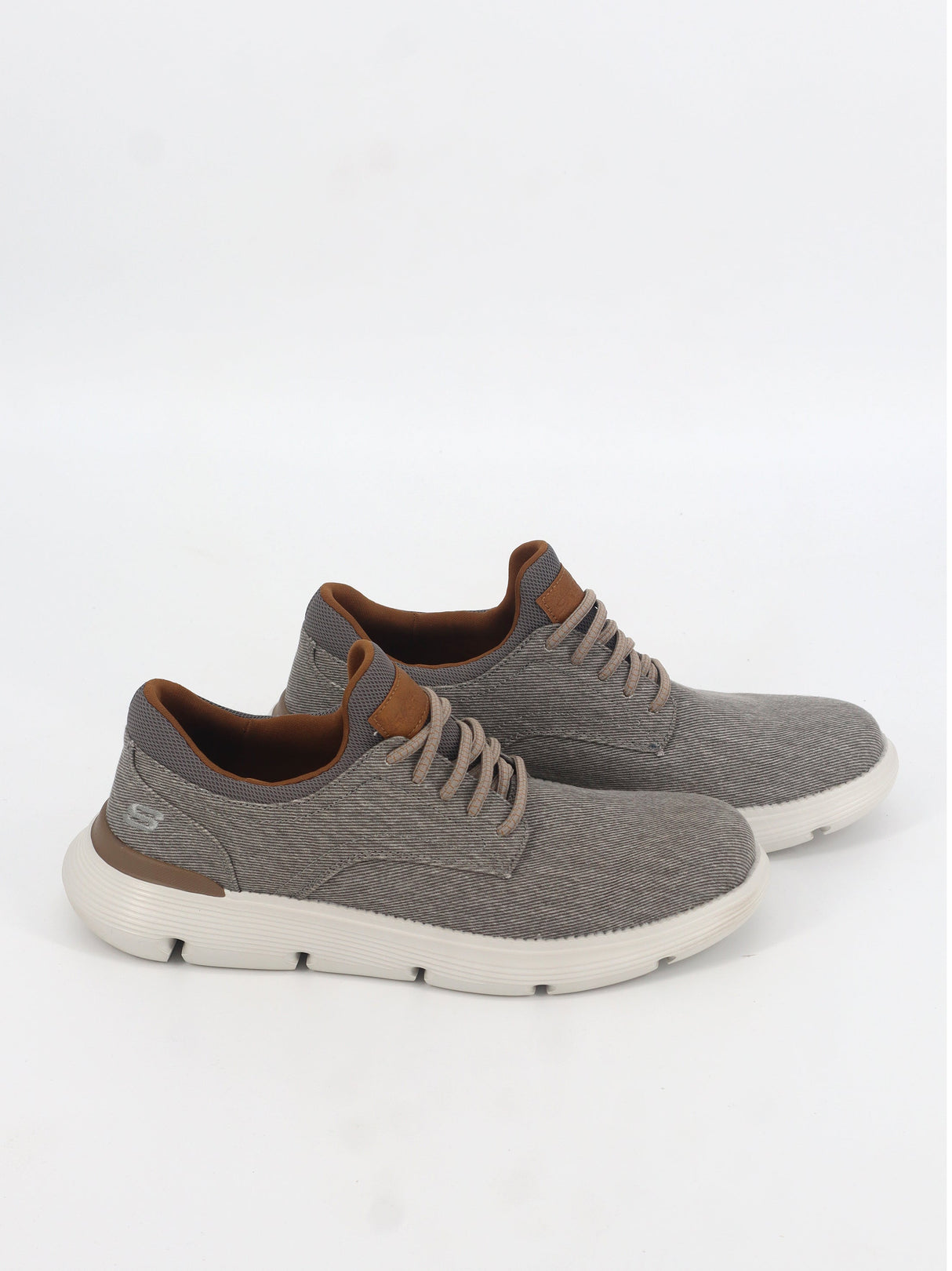 Image for Men's Plain Sneakers,Grey