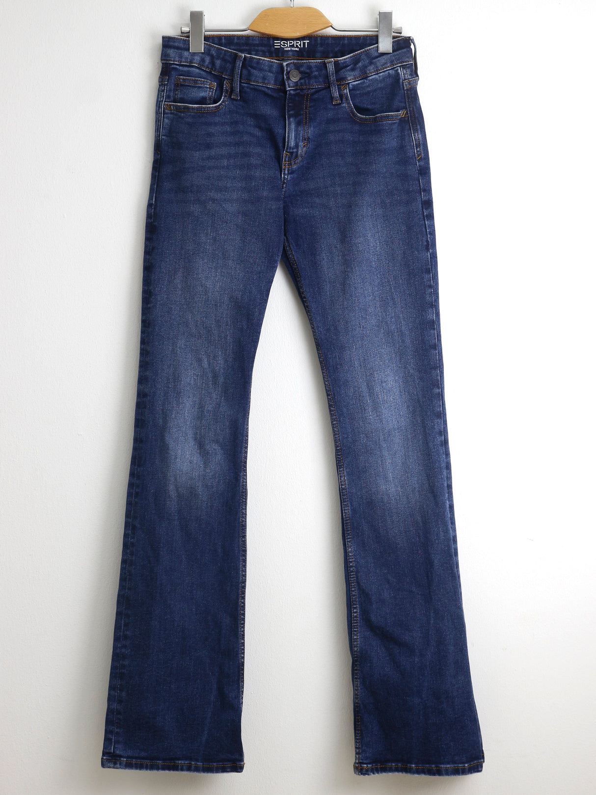 Image for Woman's Washed Jeans,Blue