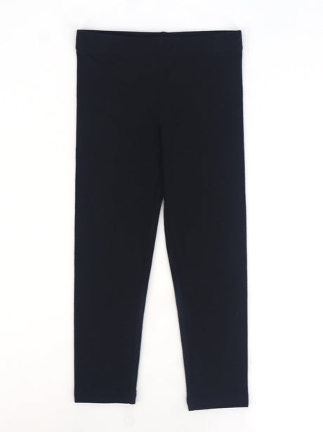 Image for Kids Girl's Plain Solid Legging,Black