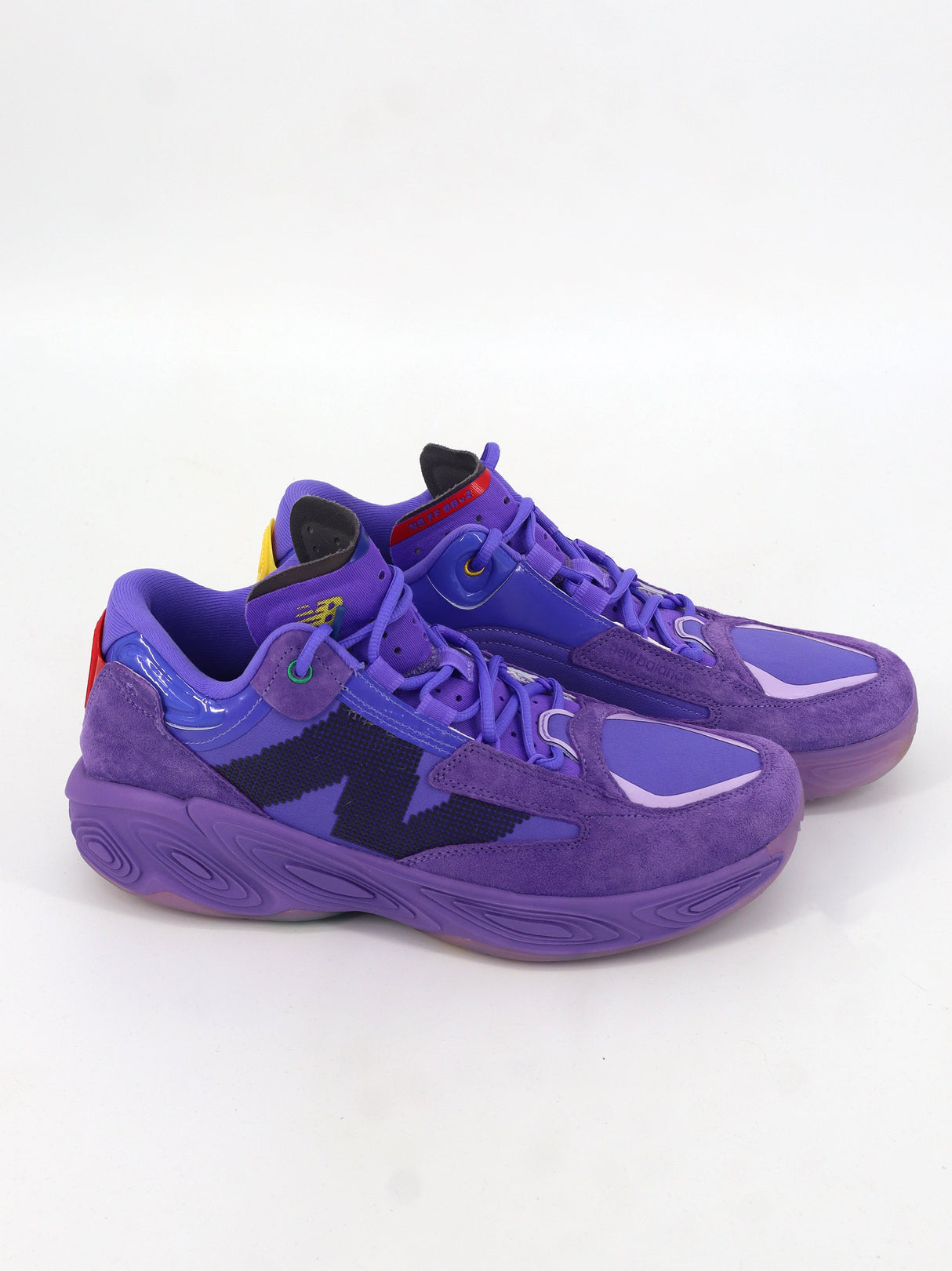 Image for Men's Printed Basketball Shoes,Purple