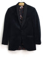 Image for Men's Plain Velour Blazer,Black