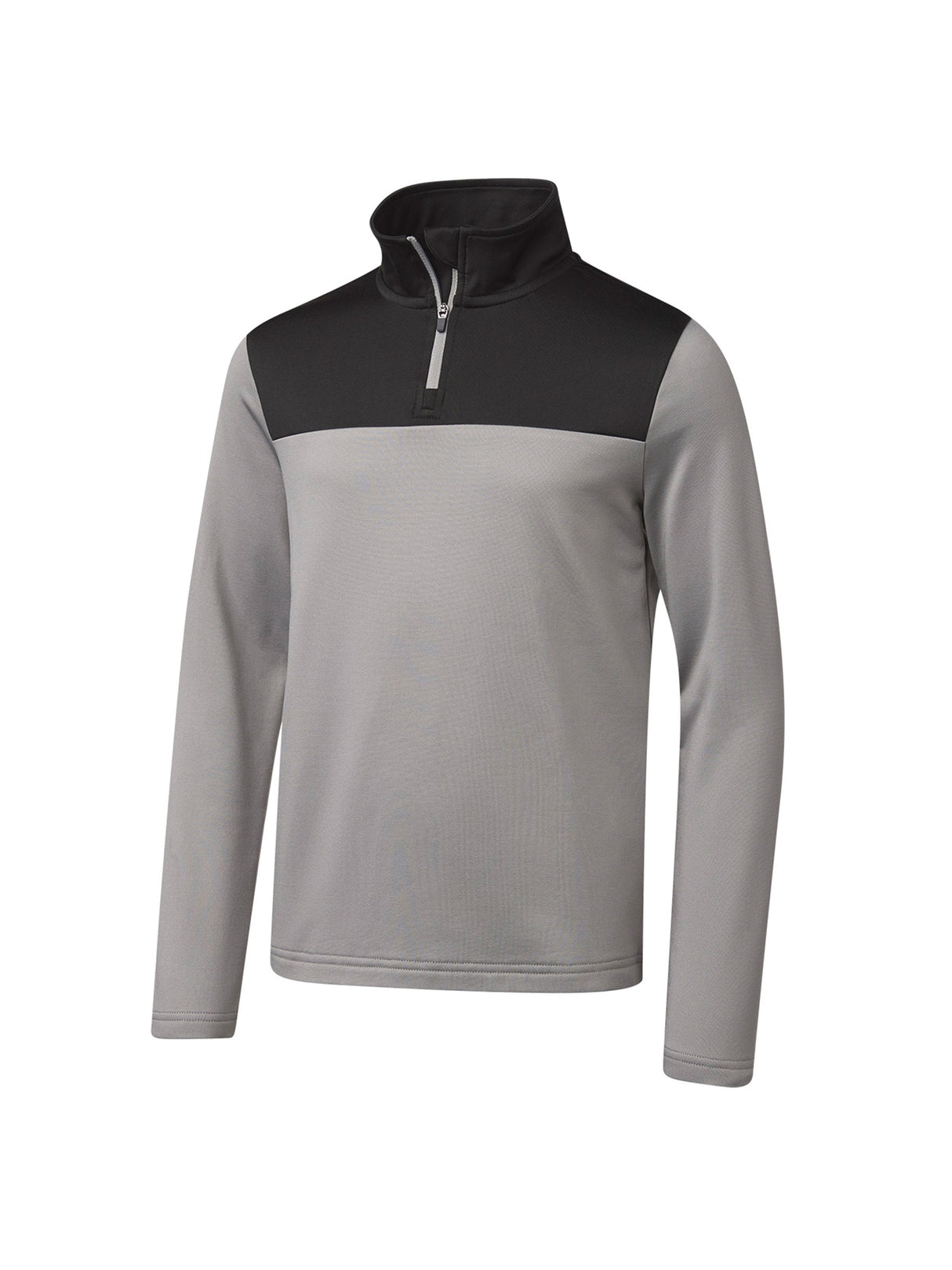 Image for Kids Boy's Colorblock Thermal Sport Top,Grey/Black