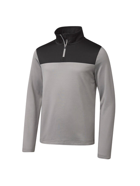 Image for Kids Boy's Colorblock Thermal Sport Top,Grey/Black