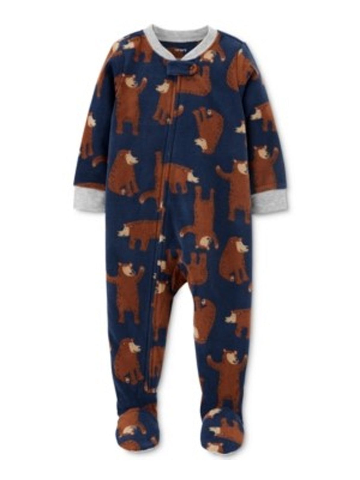 Image for Kids Boy's Graphic Printed Jumpsuit,Navy/Brown