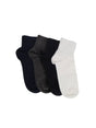 Image for Men's 4 Pair Plain Solid Long Thin Socks,Multi