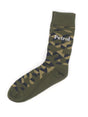 Image for Men's Cushioned Crew Socks,Olive