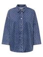 Image for Kids Girl's Polka Dots Denim Jacket,Blue