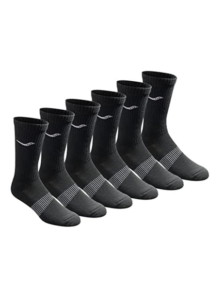 Image for Men's 6 Pairs Printed Socks,Black