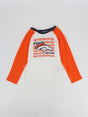 Image for Kids Boy's Graphic Printed Top,White/Orange