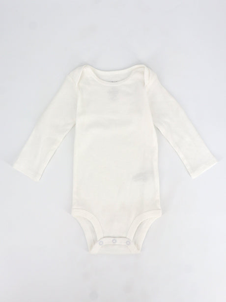 Image for Kids Girl's Plain Bodysuit,White