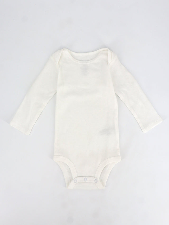 Image for Kids Girl's Plain Bodysuit,White