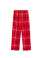 Image for Kids Boy's Plaid Sleepwear Pants,Red