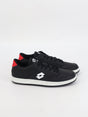 Image for Men's Brand Logo Embroidered Sneakers,Black