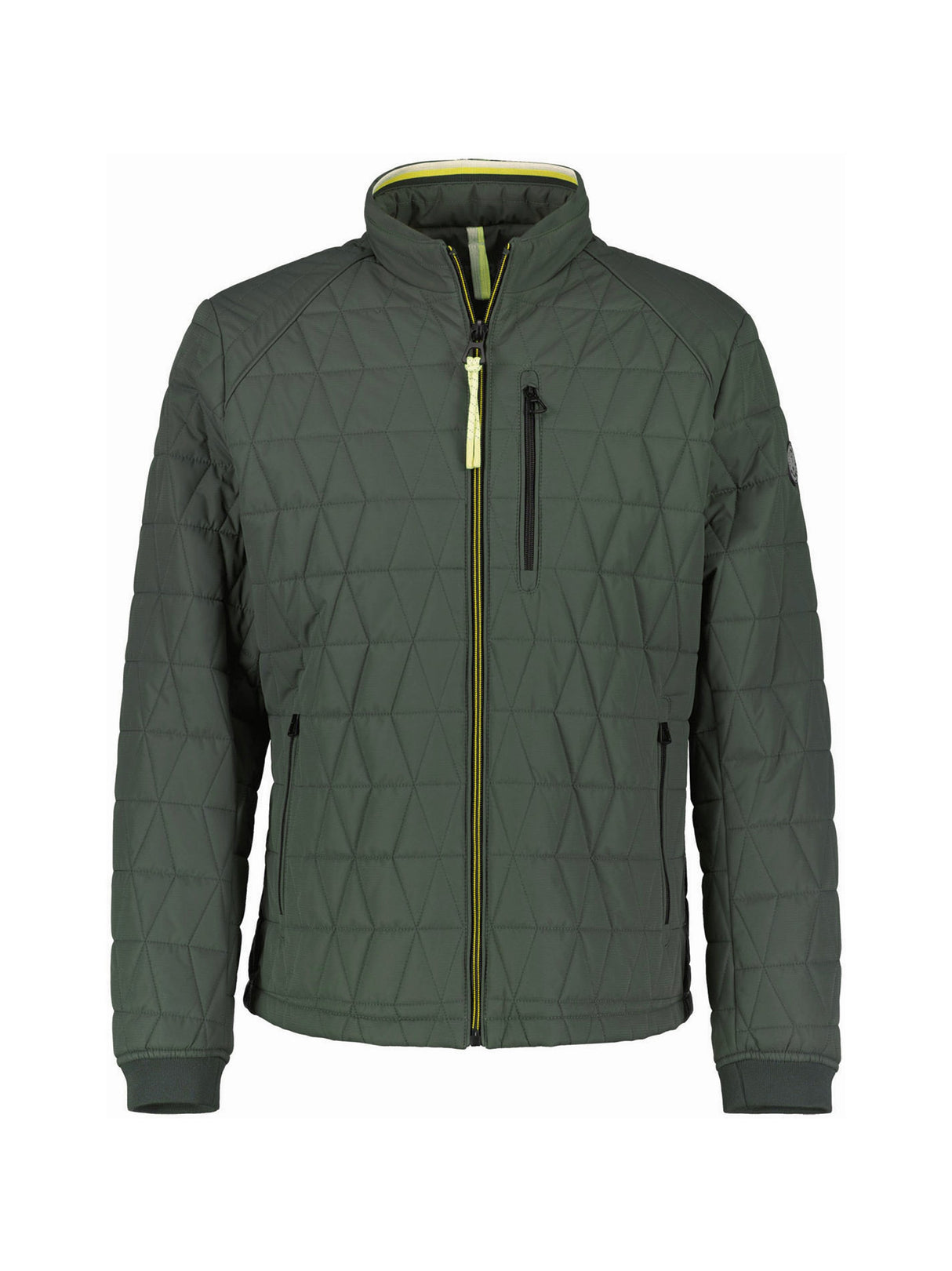 Image for Men's Textured Jacket,Olive