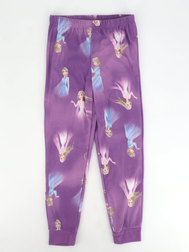 Image for Kids Girl's Graphic Printed Pajamas Pants,Purple